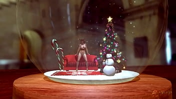 Preview 2 of Hot Mom Sex And Son Xxx - Hot Xmas teaser dickgirl 3d
