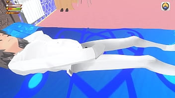 Preview 2 of Hot Doctor Flxc - 3D Game Femdom University - Giantess uses player as dildo