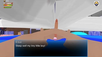 Preview 4 of Hot Doctor Flxc - 3D Game Femdom University - Giantess uses player as dildo