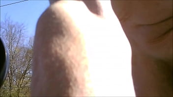 Preview 4 of Viriy Msaj - Jacking Of In Public On A Piece Of Construction Equipment Blurred Face Nov 2012