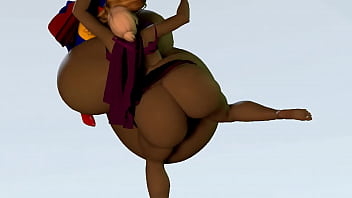 Preview 3 of Mom And Son Full Long Sex - Superheroine Belly Inflation