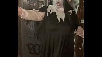Preview 4 of Real Sisters Orgasm - Halloween Was Amazing!