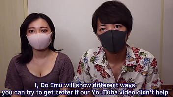 Preview 1 of Bangladeshi Panu Full Hd - 遅漏改善の為にオナホを使って訓練のはずが、結局我慢できずに彼女のオマンコに後ろから挿入して絶頂射精　立ちバック　ハメ撮り　巨乳　美乳　かわいい　素人　カップル　投稿　個人撮影　日本人　えむゆみ