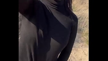Preview 3 of Camfrog Pinay Broken Angel - Oops! Des #boops! En direct depuis la plage ️