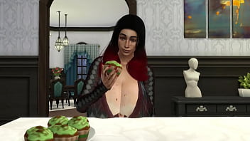 Preview 4 of Zillaxs Bio - Bella&#039_s overeating again