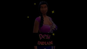 Preview 1 of Pammi Mehul Mehi - Busty Aunty Shweta in a Saree - Vol 1 Part 1