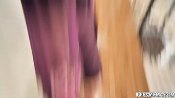 Preview 1 of Long Youtube Male - Stepmom Kyaa Chimera catches her stepson jerking off so she teaches him how to please a real life pussy by letting him fuck her  MILF cunt.