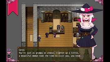 Preview 1 of Ashley Robbins Casting - Bruxinha em gangbang de slimes - Ceres and the Contract Guild - Jogo Hentai - Parte 2