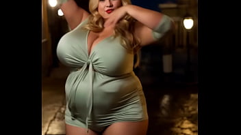 Preview 2 of Xxx Rape Brazil - Alina BBW growth sequence preview (AI Generated)