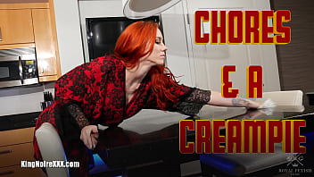 Preview 1 of Siegen - Redhead Spanked Red &amp_ Fucked by BBC High Protocol &quot_Chores &amp_ A Creampie&quot_ King Noire Jupiter Jetson