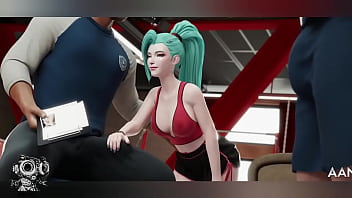 Preview 2 of Adison Tiyler - 3d vertido rojo