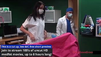 Preview 2 of Free Naked Amateur Moms Pics - Taylor Raz Gets Stripped Down By Nurse Alexis Grace &amp_ Amo Morbia As Part Of Her Final&quot_ Before Doctor Tampa Comes In For A STIMULATING Medical Experience @ GirlsGoneGyno Reup