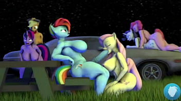 Preview 3 of Feet Stockings Lesbian - MLP - Twilight Sparkle compilation P5
