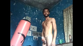 Preview 3 of Black Carton - 83Mins Masturbation Challenge,  Squirting Twice and Orgasm with a Laughing Scrotum - Jan 13,  2024