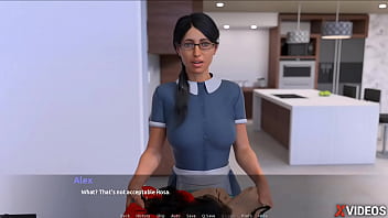Preview 1 of Mom Daughter Subtitles - THE VISIT &bull_ EP. 14 &bull_ AMAZING BDSM FUCK WITH MY MAID