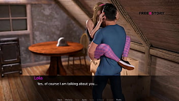 Preview 1 of Young Sexcy Girl - 31 DuskLight Manor - Lola Fucking John after she kicks out Julia from Julia&#039_s Room