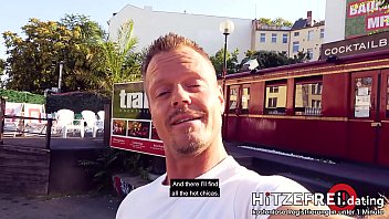 Preview 1 of Amry Hot - PUBLIC FUCK DATE! ▲ German Zara Mendez ▲ BANGED early in the morning! HITZEFREI.dating Online Dating