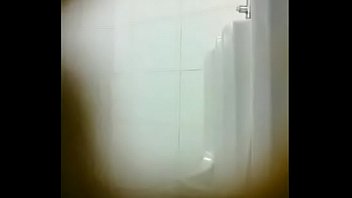 Preview 1 of Neighbour Red Dress - urinal spy