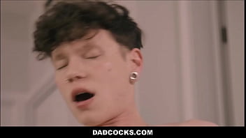Preview 3 of Wake Up Sins - Tattooed Twink Step Son And Hot Step Dad Fuck - Rocky Vallarta,  Marco Bianchi