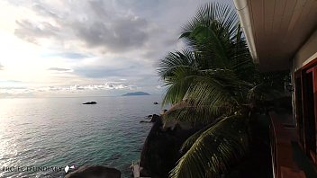 Preview 1 of Phim Sey Boy Thai Lan - underwater fuck in paradise infinity pool - projectfundiary