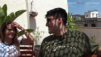 Preview 1 of Military Army Xxx - INTERVIEW Ammy Redhead - CRIS ANGELO 92