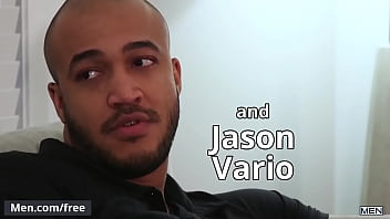 Preview 2 of Thai Hooker Black Latex - Interracial hard fuck with muscular men (Jason Vario,  Kurtis Wolfe) - Men.com