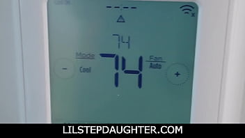 Preview 1 of Hindi Youga Sex - LilStepDaughter  -  Tender Stepdaughter Warming her Step Dad&#039_s Bed - Ailee Anne,  Filthy Rich