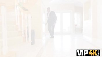 Preview 1 of Car Solo First Time Anal - VIP4K. Girl replaces powerful vibrator with stepdads huge black cock