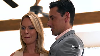 Preview 1 of Friend Giving My Wife Massage - No Shame In Being Bi Honey - Ryan Driller,  Rachael Cavalli,  Chloe Surreal