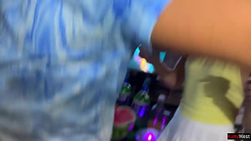 Preview 1 of Misafir Koltuk - Friends fuck cuckold&#039_s wife hard at house party in front of him - Creampie Gangbang