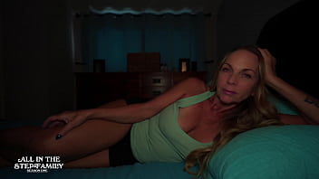 Preview 1 of Onilyi Sex - Mature Step Mom Enjoys Movie Night With Step Son ~ All In The Step Family ~ Kymber Leigh