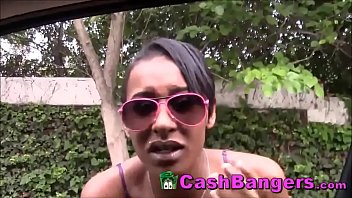 Preview 1 of Illegal Small Cam - Helpless Big Boobs Ebony Teenager Jizzed On For Money