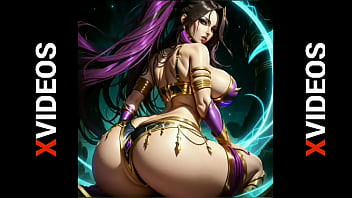 Preview 1 of Teen Girls School - Kai&#039_sa Belly Dancer Butt