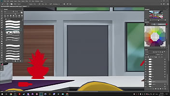 Preview 3 of Kagney Lynn Karter Strip - Picarto ~ DarkCookie - Summertime Saga [720p] (2023.08.17)