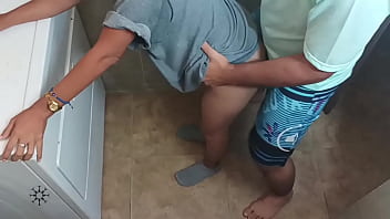 Preview 2 of Xxnxy Woman Sex - My stepbrother finds me trapped,  he helps me with his big penis that drains rich semen.