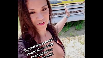 Preview 2 of Chainase Movie - Behind the Scenes Photo Shoot With Photographer tireandwheelb tireandwheel2 Augusta GeorgiaOutfit windsorstore #car # ...