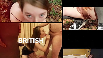 Preview 4 of Sam And Aunty - 18 Year Old British Redhead Sucks &amp_ Swallows Cum