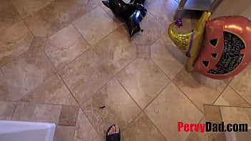 Preview 1 of Indiana Only Xxx - Teenie Tiny Stepdaughter Fucks Stepdad
