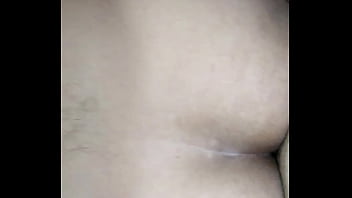 Preview 2 of Porn In Mom Room - I fuck a big ass sissy when he visits me at home