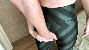 Preview 3 of Kick On Pucy - Friend&#039_s Mom Caught Me Jerk Off - Sucked and Fucked Me - Russian Amateur with Conversation