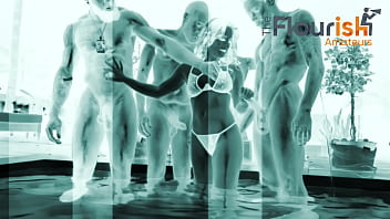 Preview 3 of Shemale Latest Movis - Trailer Amateur Hot Wife BellaV Outdoor BBC Gangbang