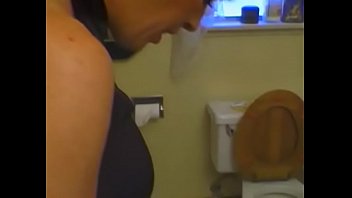 Preview 2 of Bathroom Taps Repair - Vindictive fairhaired mistress C.J. Bennett strikes back black dude who has bitten her head off at the parking