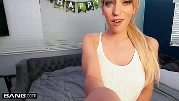 Preview 1 of Lips Nips - Bang Surprise - Horny PAWG Beauty Graycee Baybee Needs A BBC Deep In Her Sweet Pussy And Asshole