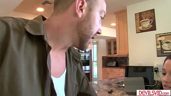 Preview 2 of Xhamster Turki Porn - Petite teen babysitter sucking and fucking her boss for fun