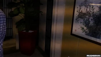 Preview 1 of Cayna Xxx Com - Busty Asian Girl Invites Us AGAIN To Get Pounded In The Dark !!!
