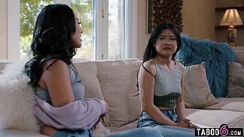 Preview 2 of Clarisse Novelle Chaturbate - Asian Lulu Chu found footage of her friend Kimmy Kimm dominated and confronted her