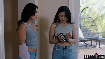 Preview 1 of Clarisse Novelle Chaturbate - Asian Lulu Chu found footage of her friend Kimmy Kimm dominated and confronted her