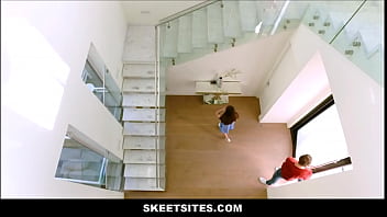 Preview 1 of Hi Saxe Danger - Young Petite Teen Stepsister Winter Jade,  Michael Swayze