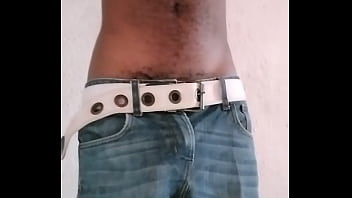 Preview 1 of Hindisaxyvidos - Kenyan Black Amateur twink wanking his big black dick in the morning