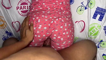 Preview 2 of Mulata A Enrabando - El Culo de mi Hijastra de 18 A&ntilde_os con Grandes Nalgas